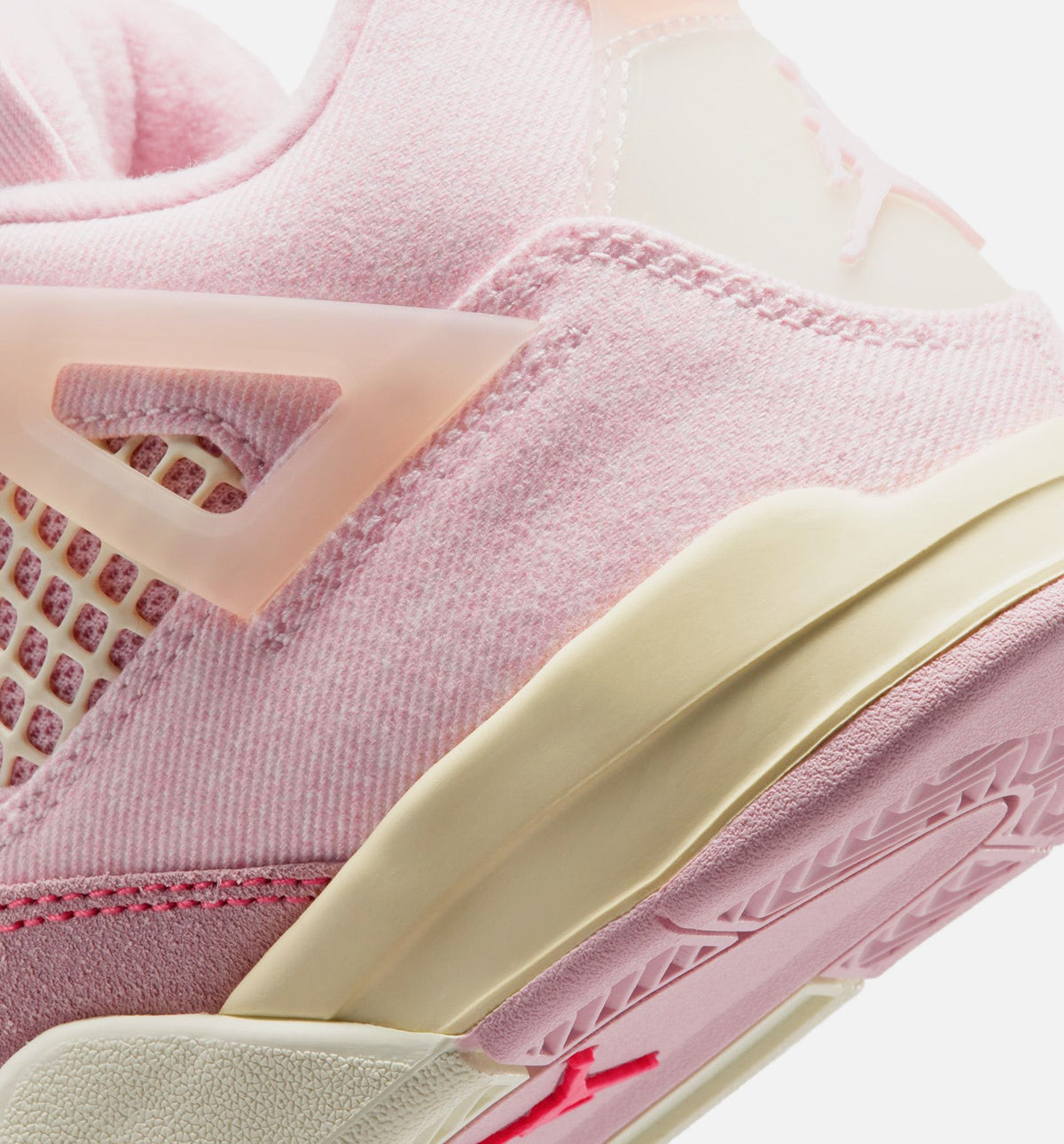 Air Jordan 4 Retro Pink Pearl And Iced Carmine Preschool Lifestyle Shoes - Pearl Pink/Iced Carmine/Coconut Milk