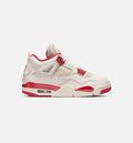 Air Jordan 4 Retro Valentine's Day Women's Lifestyle Shoe – Pale Ivory/Sierra Red/Tough Red