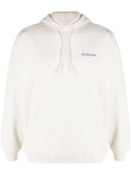 Balenciaga logo-print drawstring hoodie