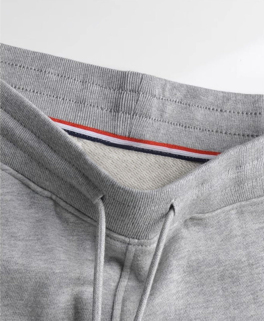Thom Browne Style Men's Cotton Sweatpants - Signature Four-Bar Detail