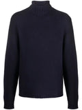 Palm Angels logo-knit roll-neck jumper