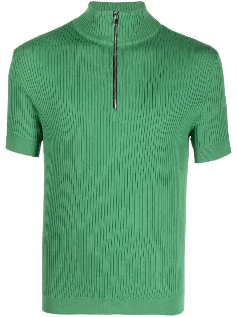 Winnie NY ribbed-knit short-sleeve jumper