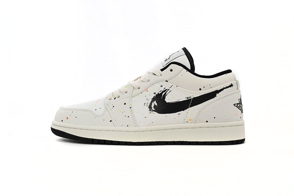 Air Jordan 1 Low SE Paint Splatter Reps Sneaker DH3295-100
