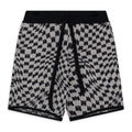 White MA Swirl Shorts