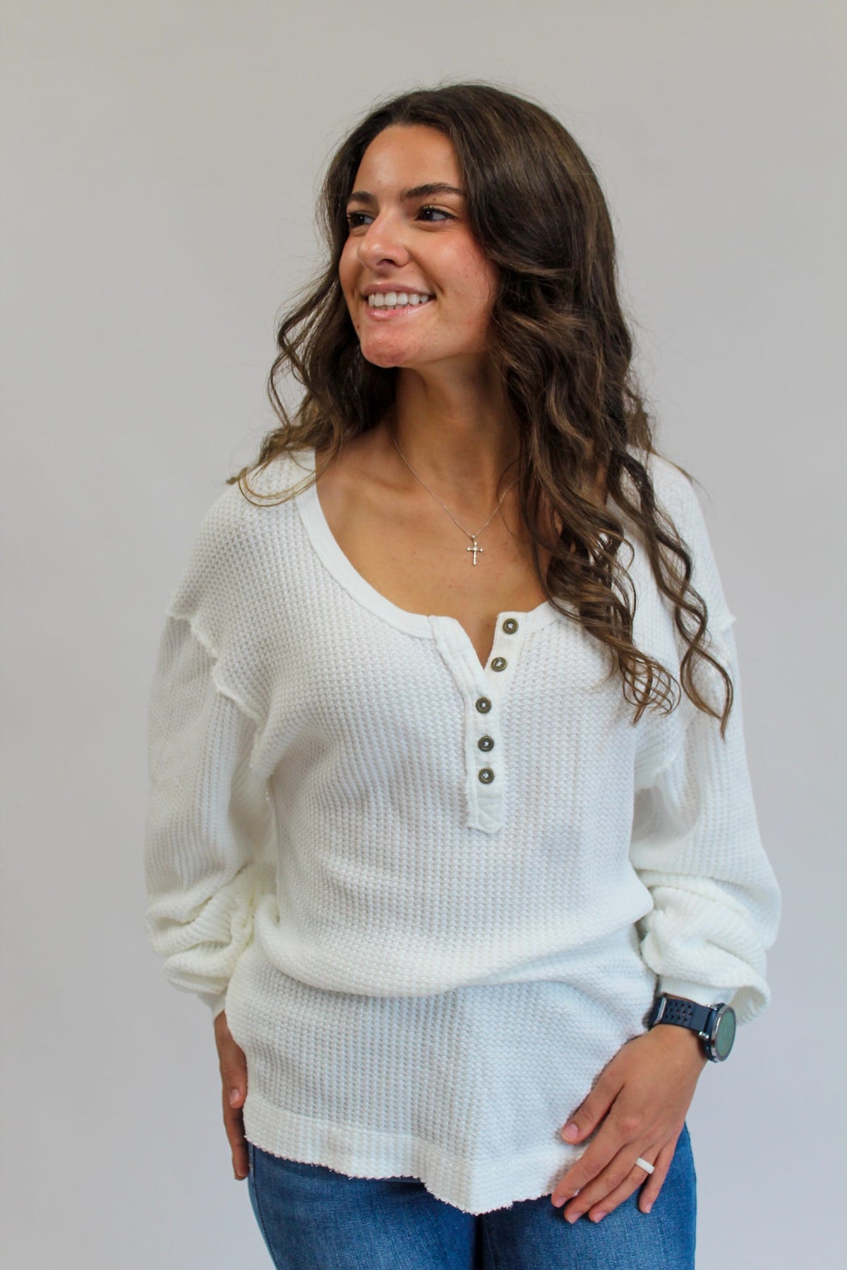 Montreal Oversized Thermal Henley