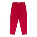 EBONY/BLUE ZIP OFF TRACK PANTS