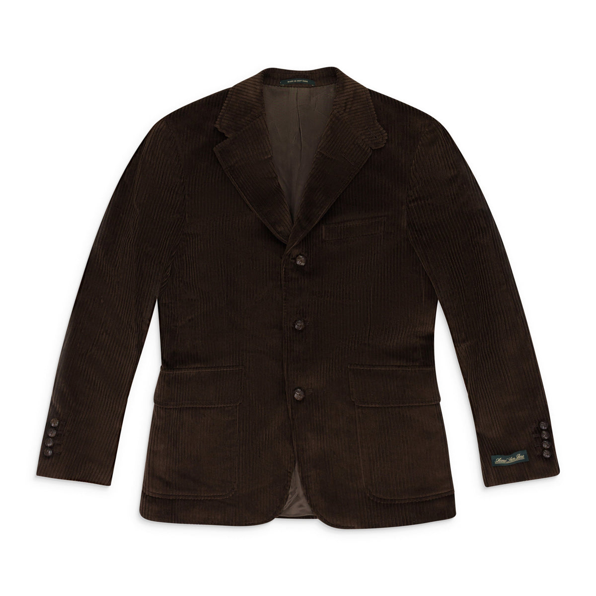 BROWN CORDUROY SUIT
