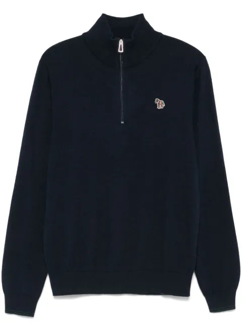 Paul Smith Zebra-motif sweater