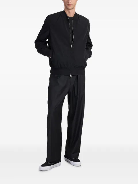 Attachment cotton-blend bomber jacket