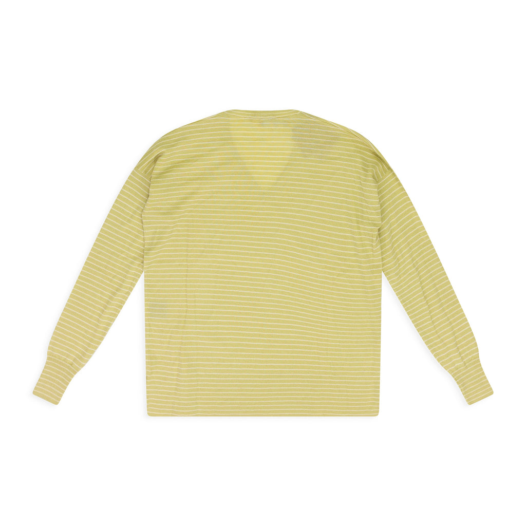 Yellow Scollo Riomaggiore V Neck Sweater