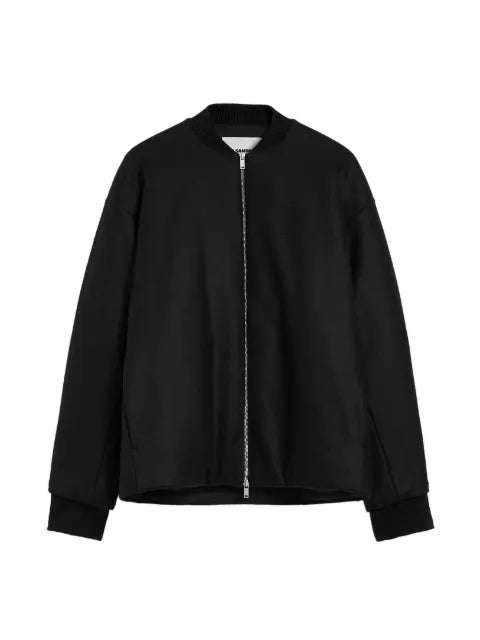 Jil Sander wool bomber jacket
