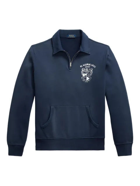Polo Ralph Lauren graphic-print fleece sweatshirt