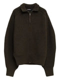 Jacquemus zip-front ribbed cardigan
