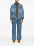 FEAR OF GOD ESSENTIALS zip-front denim jacket