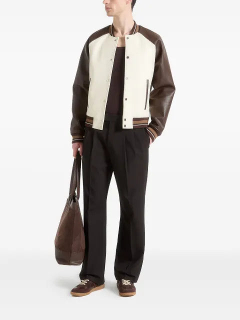 Manière De Voir Guy contrast bomber jacket