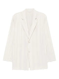 Homme Plissé Issey Miyake striped blazer