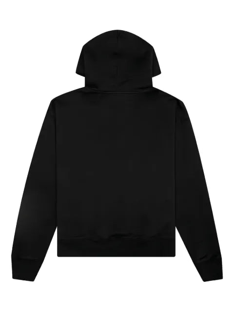 Emotionally Unavailable melting-heart logo hoodie