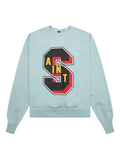 SAINT MXXXXXX raglan-sleeve cotton sweatshirt