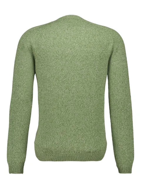 Boglioli speckled crew-neck sweater
