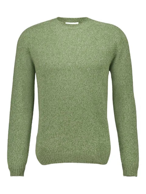 Boglioli speckled crew-neck sweater