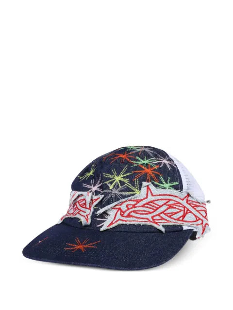 Who Decides War star-embroidered baseball cap