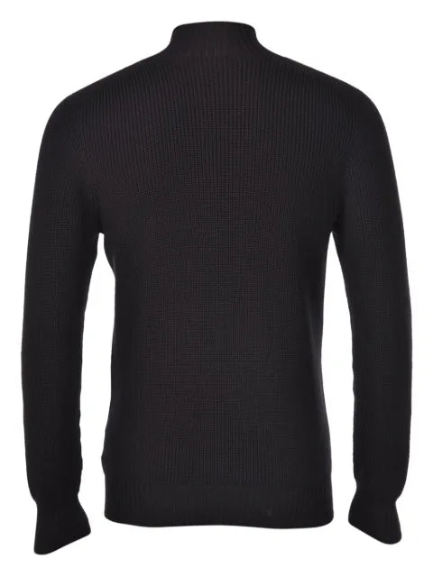 Gran Sasso ribbed high-neck sweater