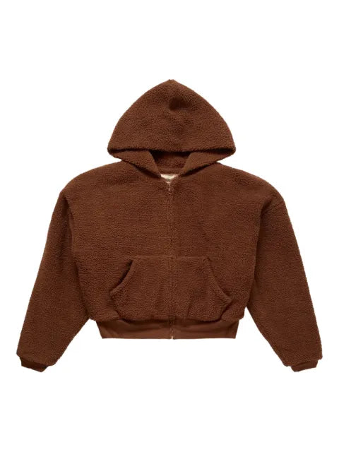 ERL fleece jacket with zip fastening