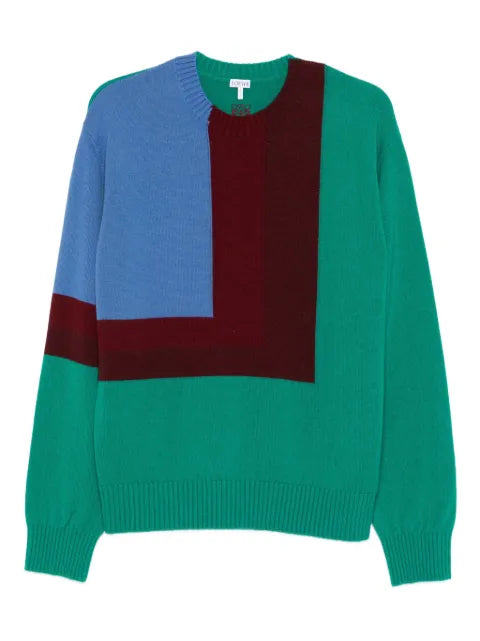 LOEWE colour-block sweater