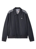adidas x Wales Bonnner stripe-detail logo-embroidered jacket
