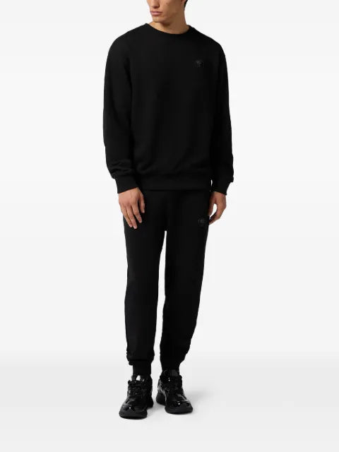 Plein Sport fleece patch sweatshirt