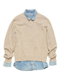 Acne Studios layered wool sweater