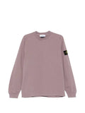 Stone Island 6100030 heavy organic cotton jersey sweatshirt