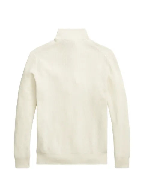 Polo Ralph Lauren zip-fastening logo-embroidered sweater