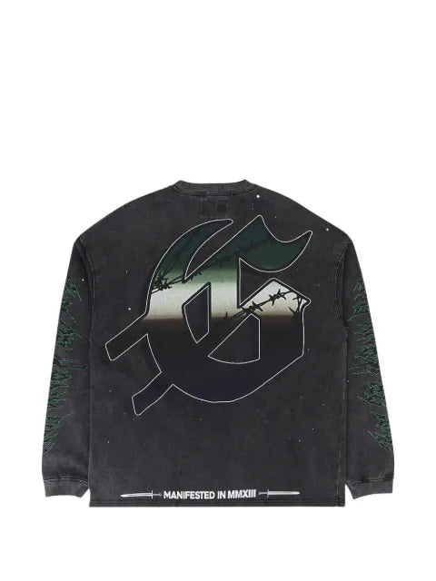GODSPEED long-sleeve graphic sweatshirt