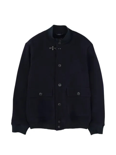 Fay patch pocket wool jacket