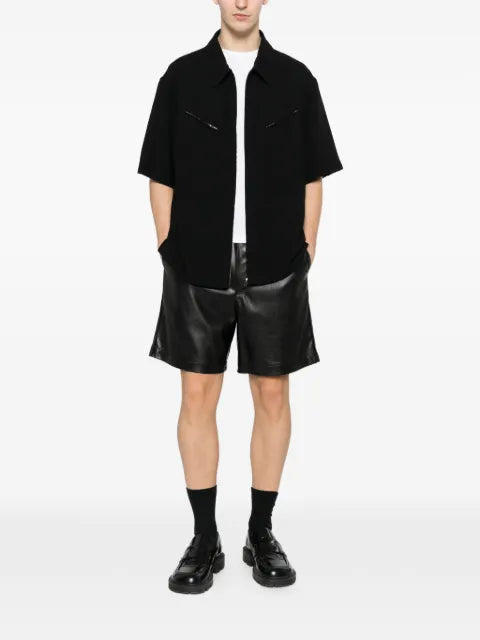 Givenchy Couture Seam shirt in wool crepe