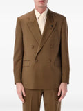 Lardini double-breasted four-button jacket
