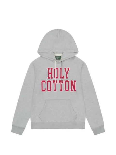 Denim Tears Holy Cotton slogan-print hoodie