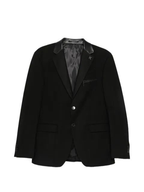 Karl Lagerfeld Crest button-fastening blazer