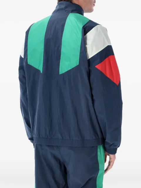 adidas Italy EQT colour-block logo-patch jacket
