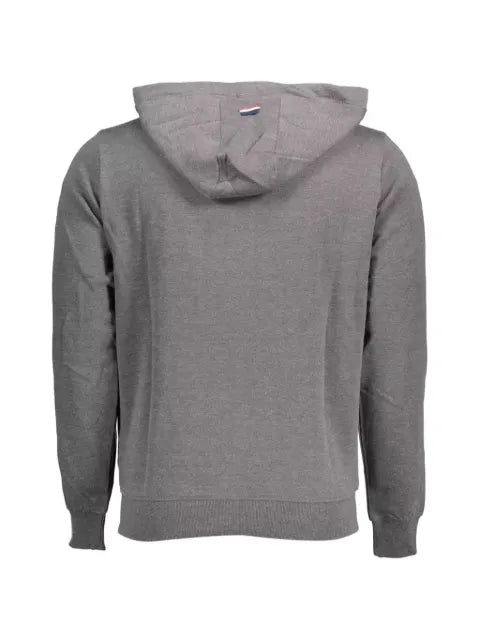 U.S. POLO ASSN. logo-embroidered zip-up sweatshirt