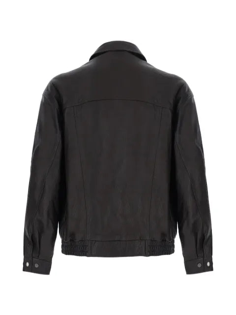 DUNST leather bomber jacket