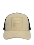 Fila Turo F-Box baseball cap with suede panel
