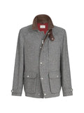 Brunello Cucinelli diagonal field jacket
