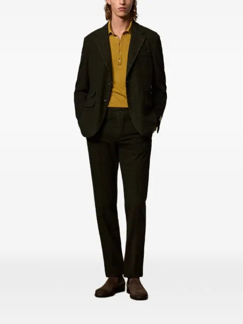 Massimo Alba Prince of Wales virgin wool jacket