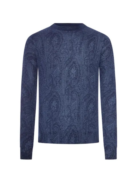 ETRO paisley-print long-sleeve sweater