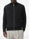 MAUVAIS quilted panelled jacket