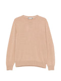 Canali crew-neck ribbed-trim sweater