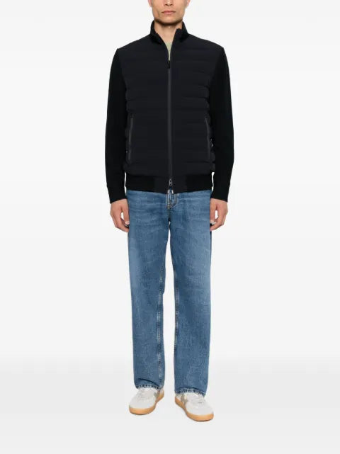 Emporio Armani quilted panel-sleeve jacket