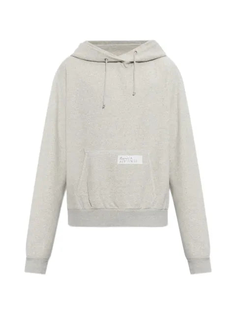 Maison Margiela bird-print drawstring hoodie